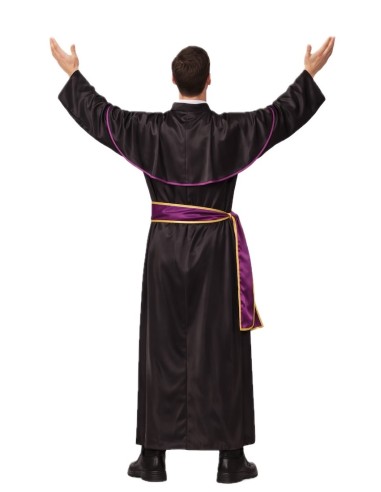 Fato de Cura Monsenhor Tamanho L | Fantasias de Adulto O Rei do Carnaval